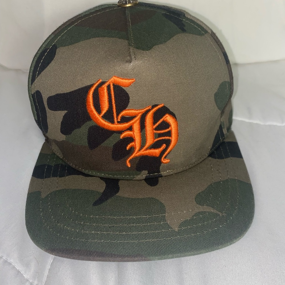 Authentic Chrome Hearts CH Camo Hat